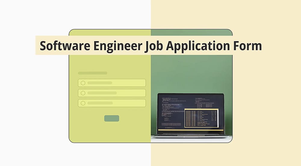 How to create a software engineer job application form