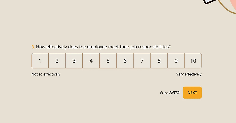 A question about job performance