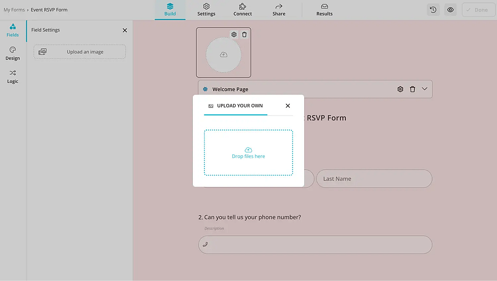 Change the look of your RSVP form