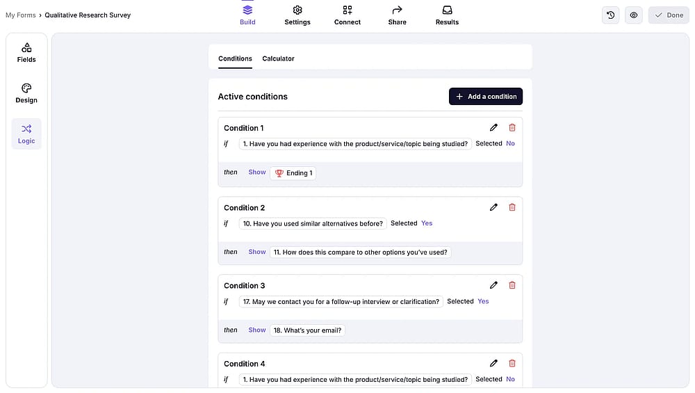 Verifique a Lógica Condicional antes de publicar