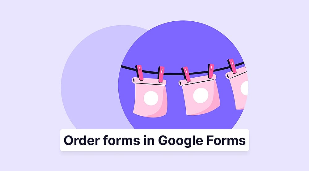 Como criar um formulário de pedido no Google Forms