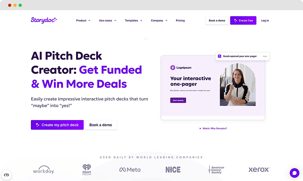 #30 Best marketing tools - Storydoc