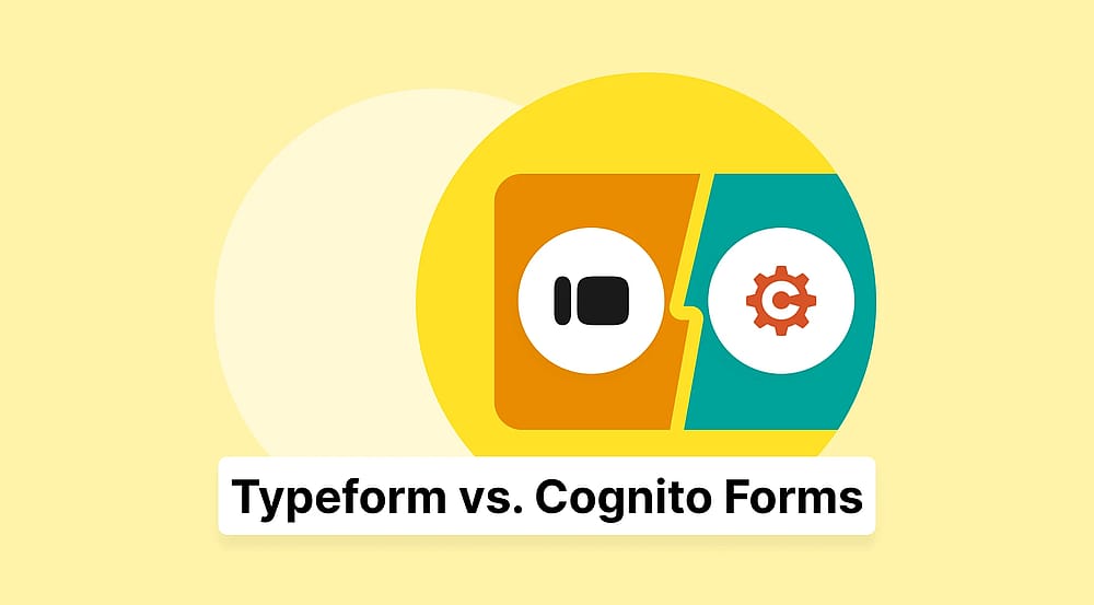 Typeform vs. Cognito Forms: A detailed comparison in 2026