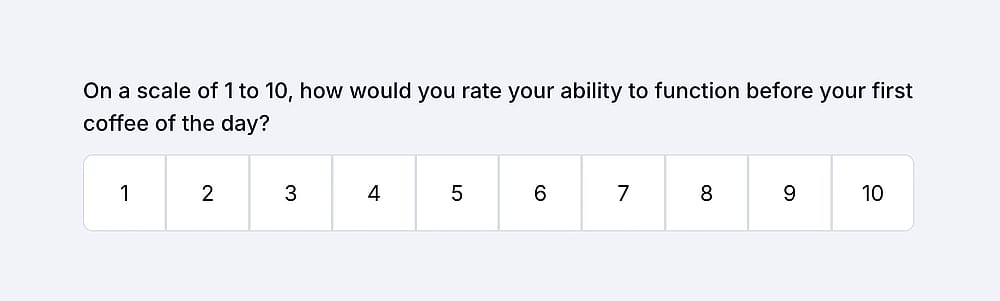A fun rating poll question