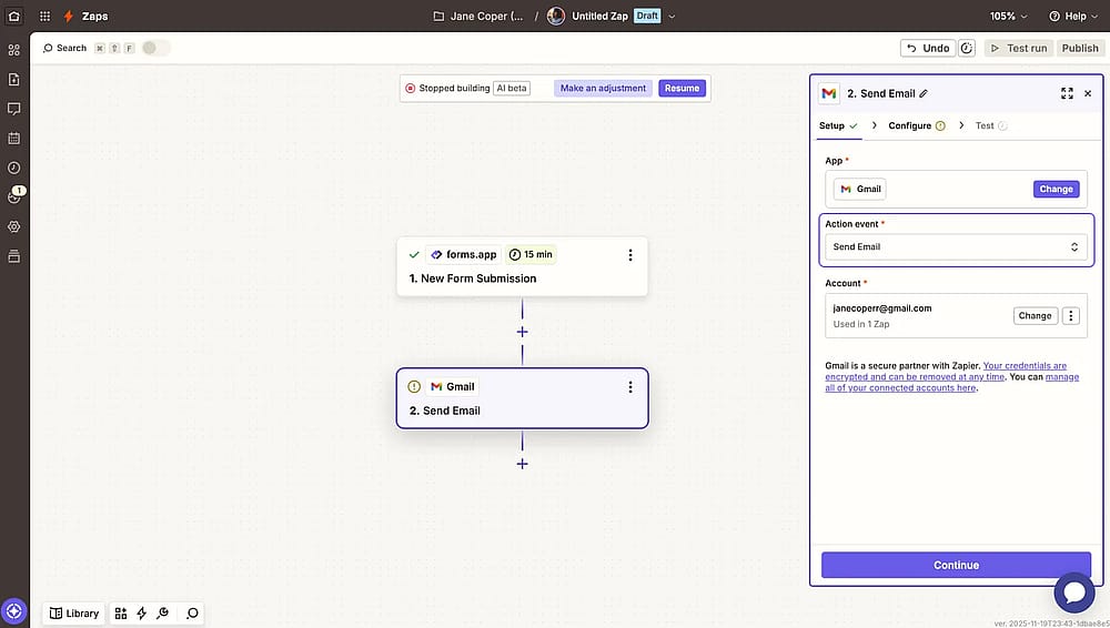 An image showing the pop-up that appears once you click the other tool element, where you will need to sign in first