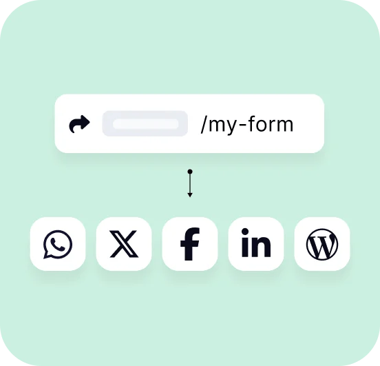 3. Поделитесь ею по всем каналам