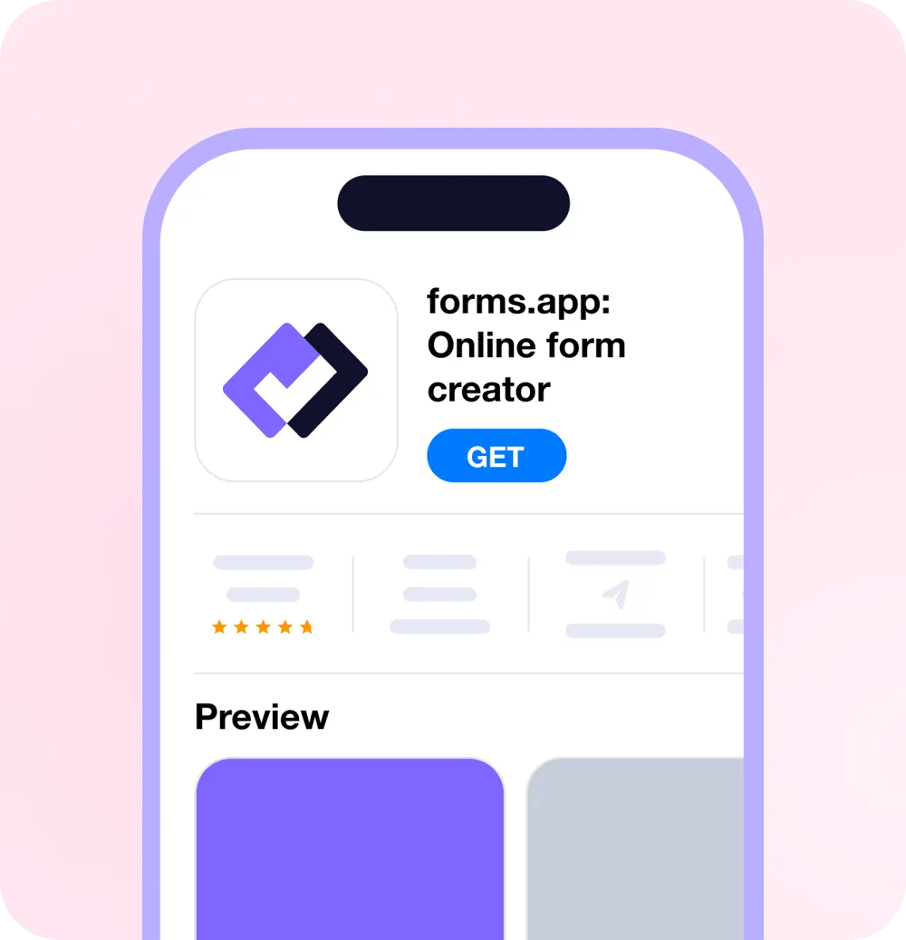 Erstellen Sie in wenigen Augenblicken ein kostenloses mobiles Formular