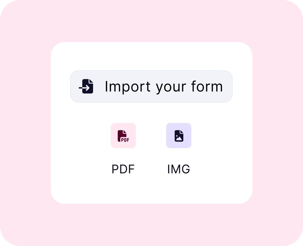Создание форм из PDF-файлов и изображений