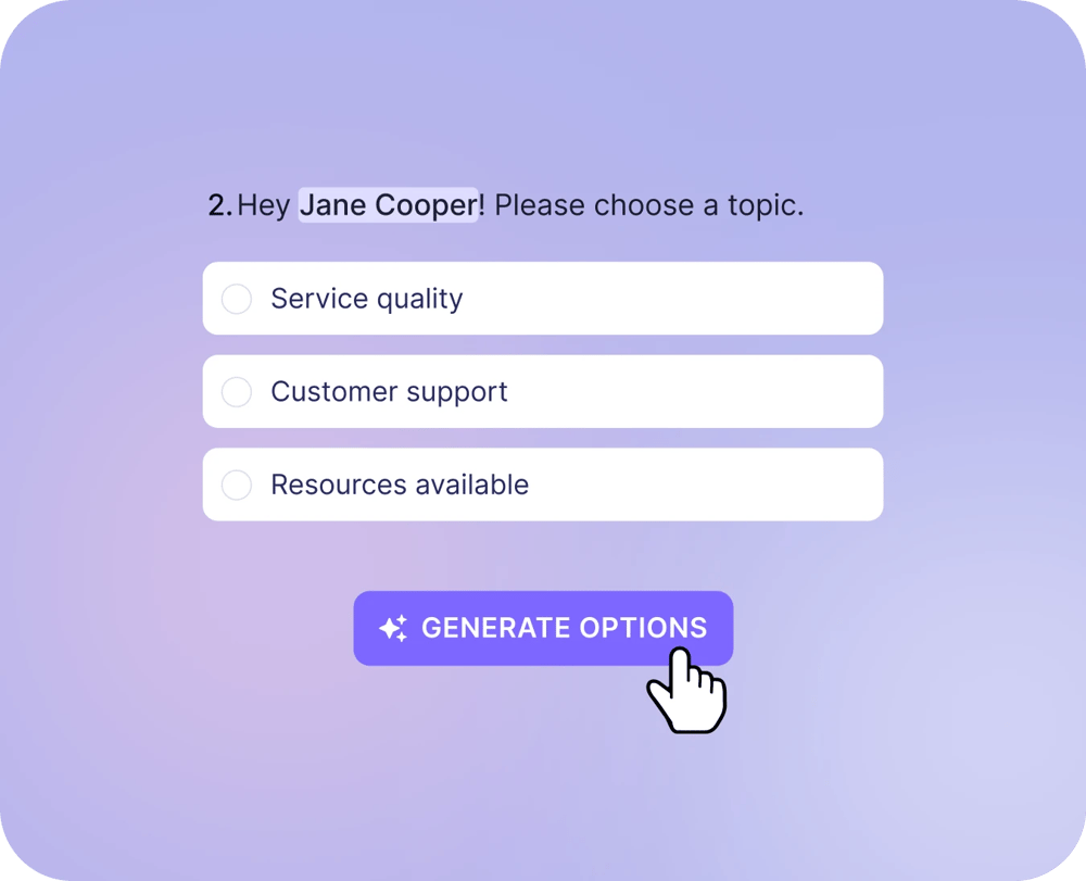 Optionen mit KI generieren