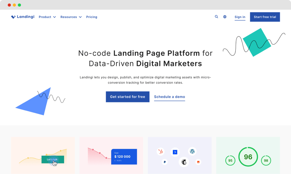 Landingi ana sayfası