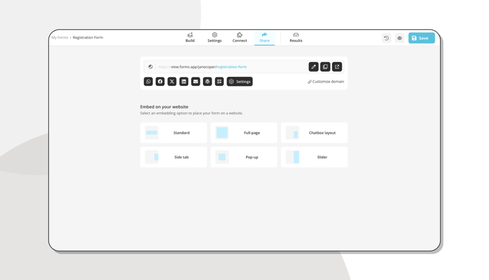 Anketinizi paylaşın
