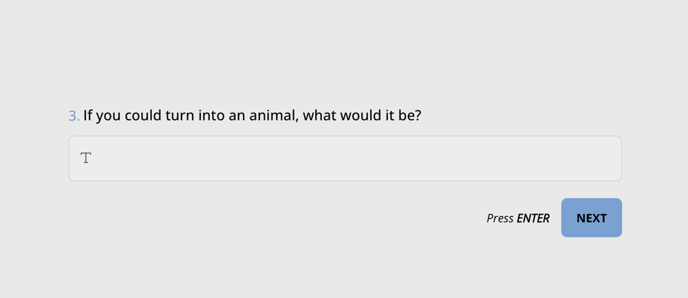 Uma pergunta para quebrar o gelo