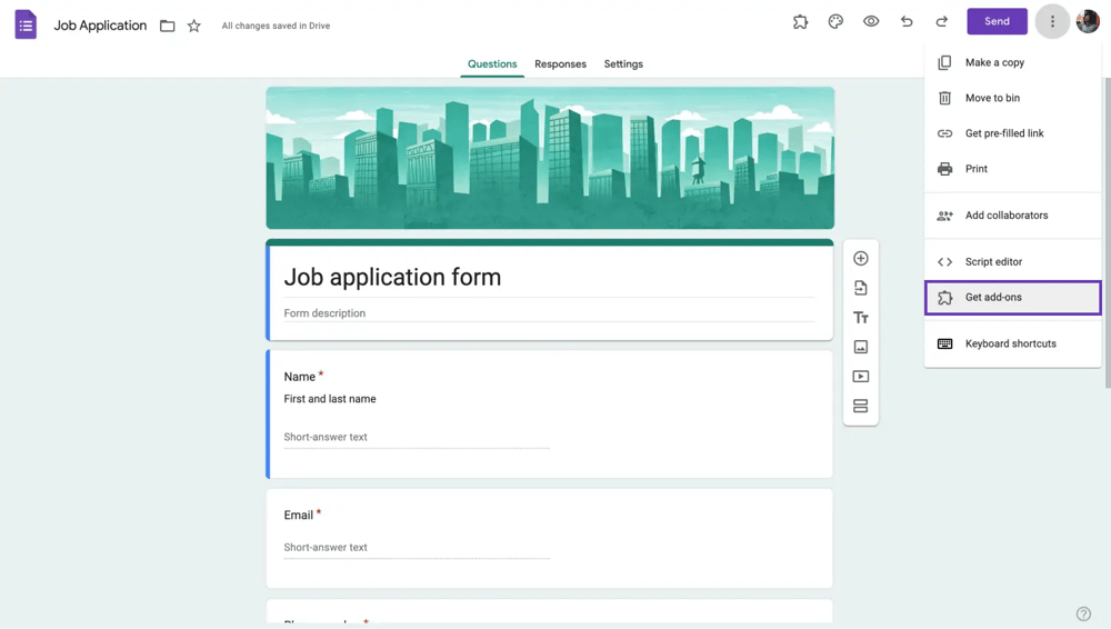 Çeşitli eklentileri kontrol edin