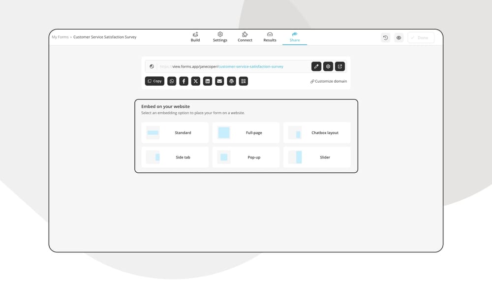 Wählen Sie eine Pop-up-Option für Ihre Website