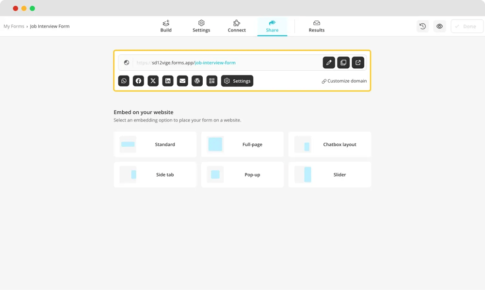 Anketinizi paylaşın