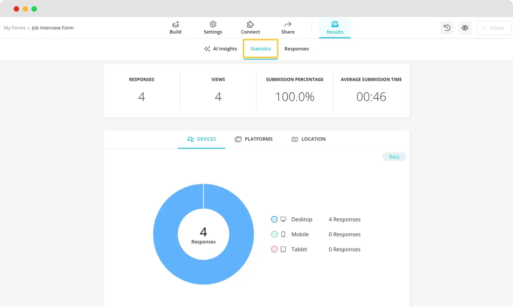 Sonuçları kontrol edin
