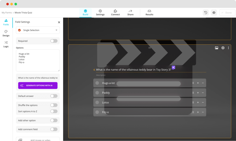 Sınav sorularınızı ekleyin