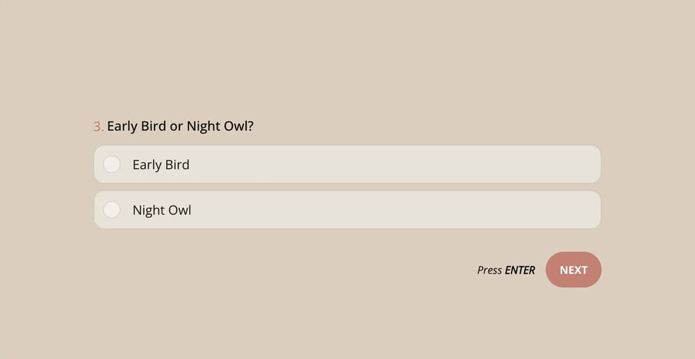 Eine Dies-Das-Frage über Persönlichkeit
