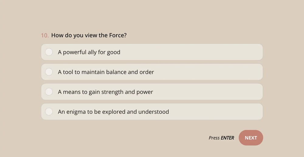 Eine Frage über Star Wars