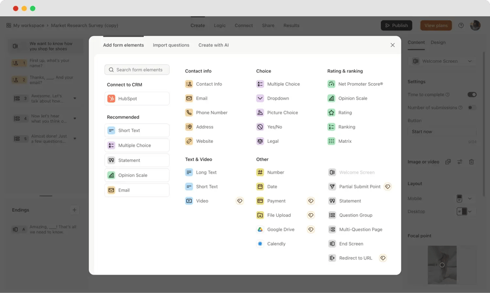 Customize the template