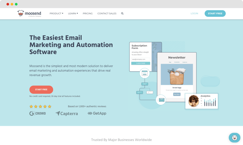#31 Best marketing tools - Moosend