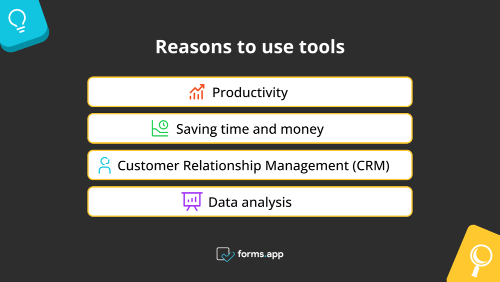 Essential reasons for small businesses to use tools