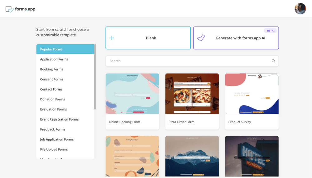 Choose how you like to create your persona interview survey
