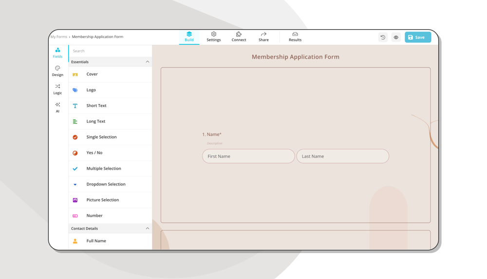 Fügen Sie Ihre Museums-Umfragenfragen hinzu