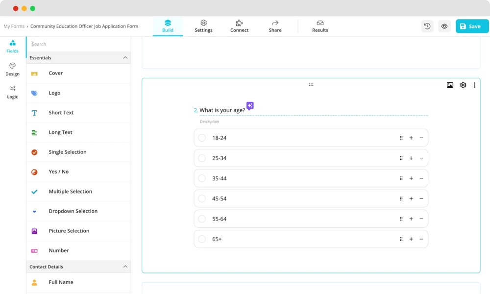 Fügen Sie Ihre Fragen für die Community-Umfrage hinzu