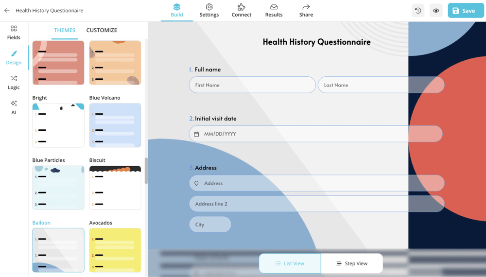 Make changes to your questionnaire design