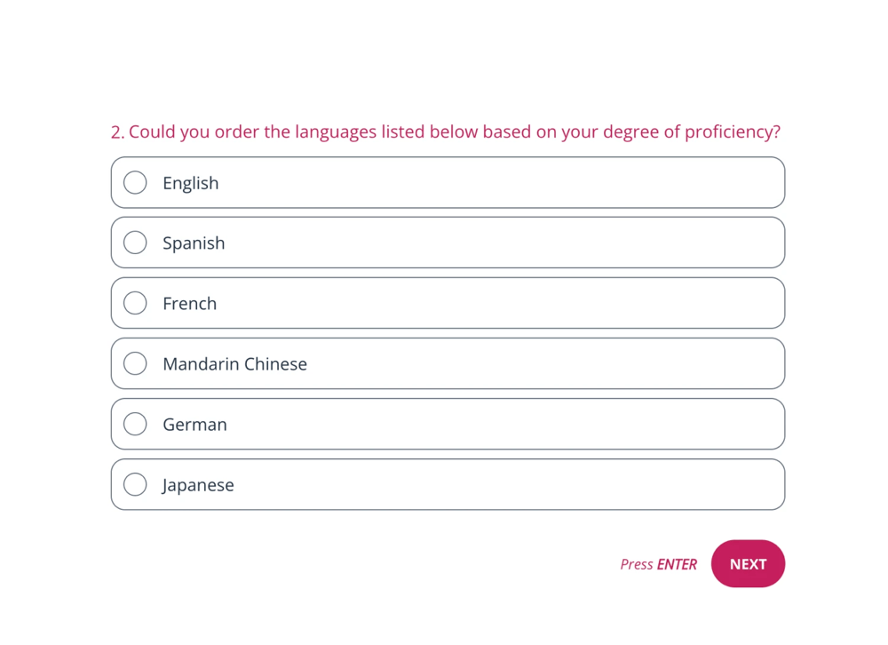 A training needs question for employees