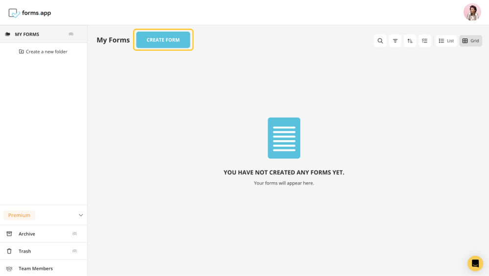 Step 1 - Sign in and go to the dashboard