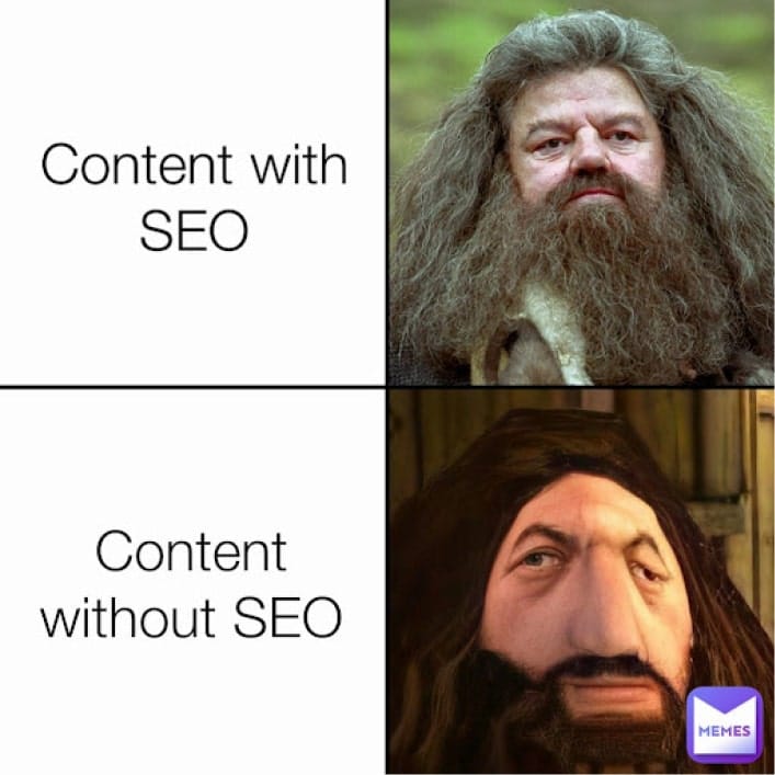 #20 SEO meme - Source: Twitter- weDevs