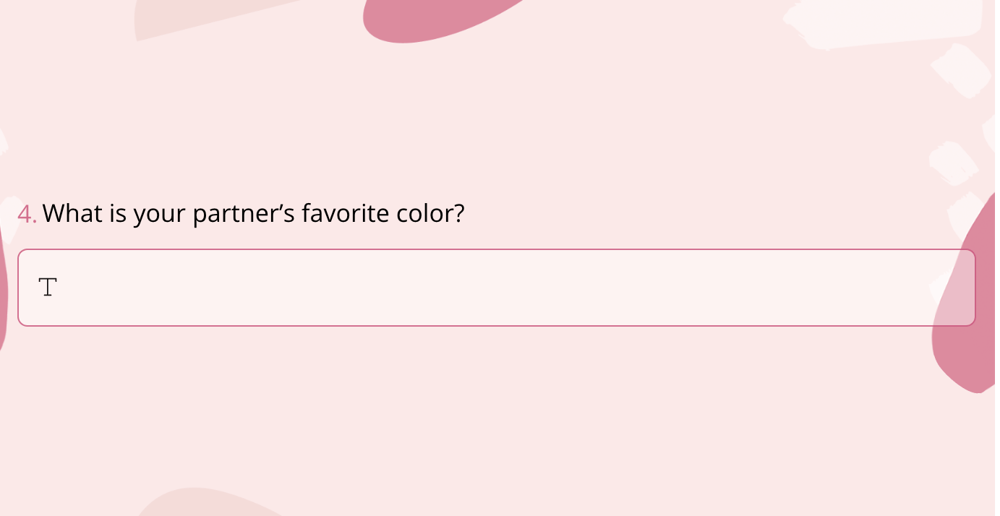 Uma pergunta de trivia para casais