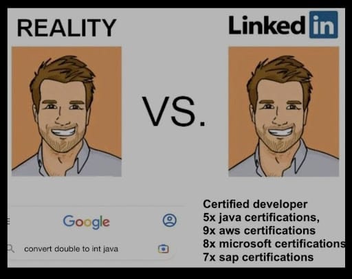 #28 Developer Meme - Source:&nbsp;LinkedIn