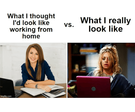 #2 Remote Work Meme - Source: Brosix