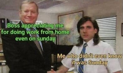 #46 Remote Work Meme - Source: UniSoftBank