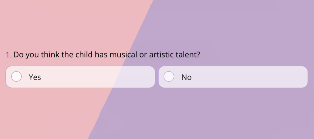 Öğretmen-veli toplantısı anketi için genel bir soru