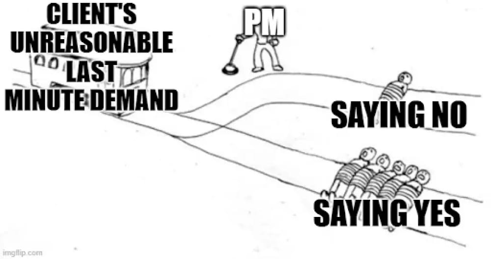 #73 Project Management Meme - Source:&nbsp;Plaky