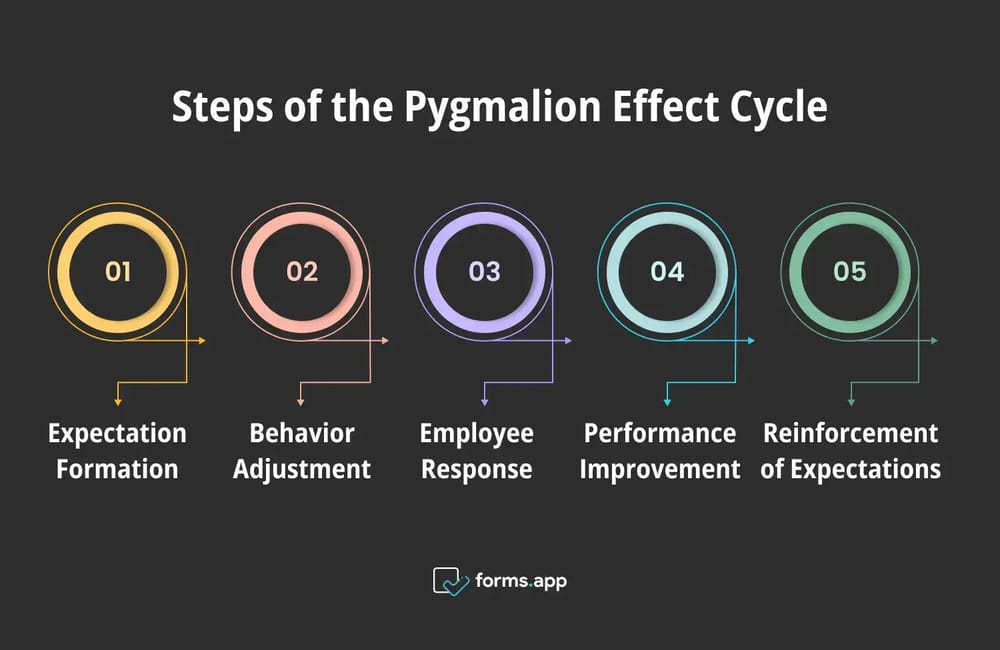 Passos do Ciclo do Efeito Pigmalião