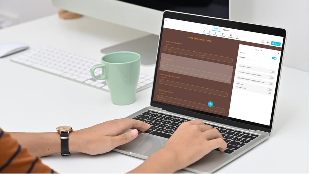 Creating a quiz on forms.app