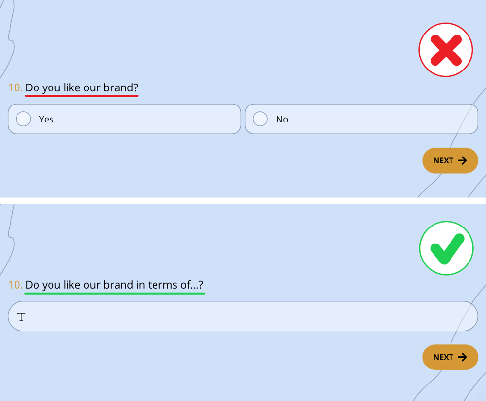 Double-barreled question example #10