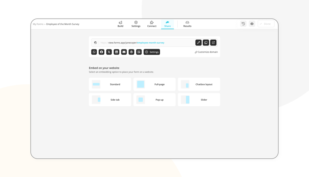 Anketinizi paylaşın