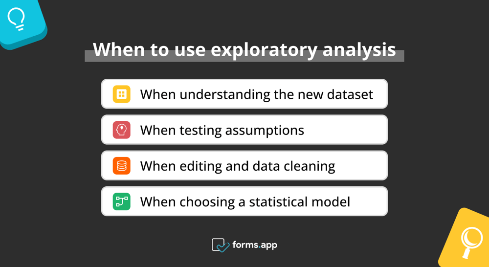 Momentos adecuados para utilizar el análisis exploratorio