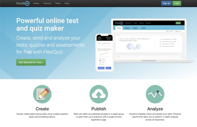#10 ProProfs quiz maker alternative - FlexiQuiz 
