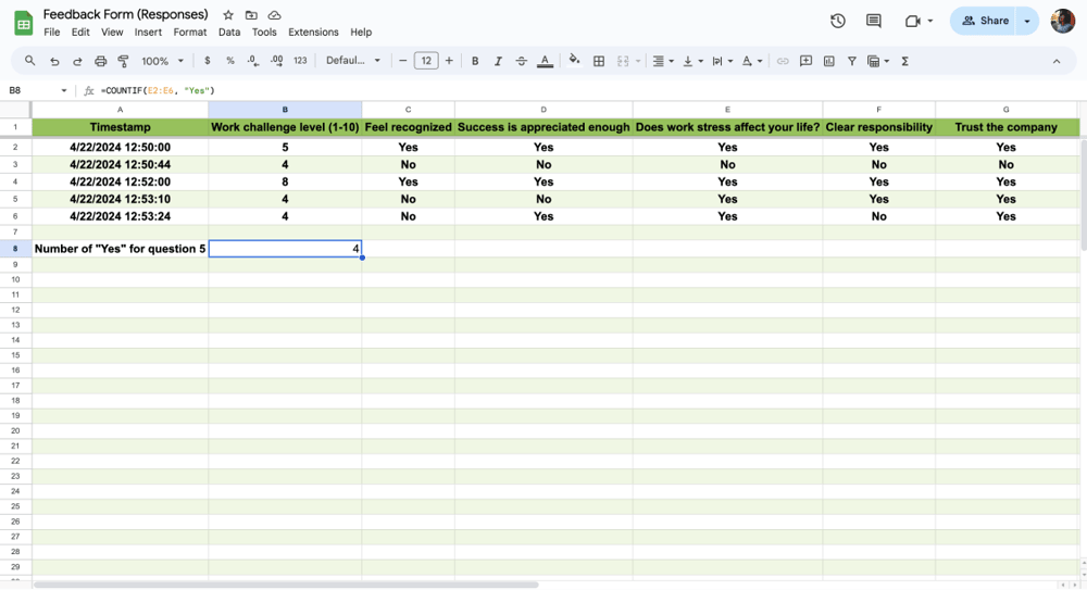 Formeln anwenden, falls erforderlich