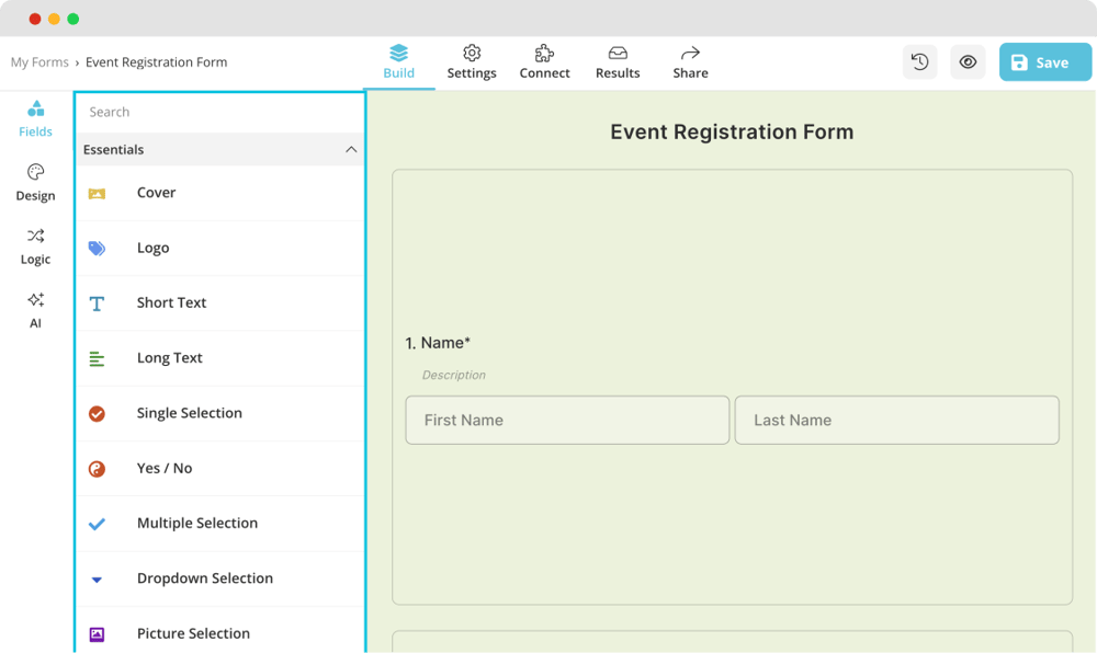Soru türünü değiştirin