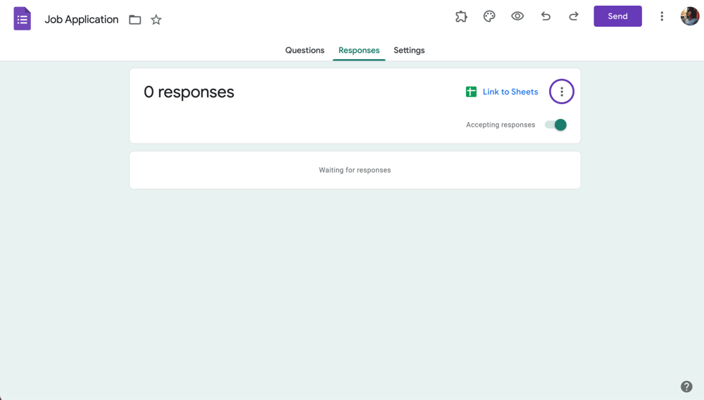 Click the three dots