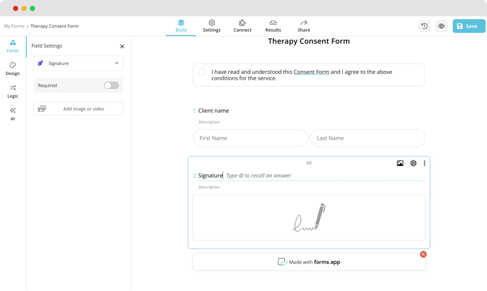 Onay alanını özelleştirin