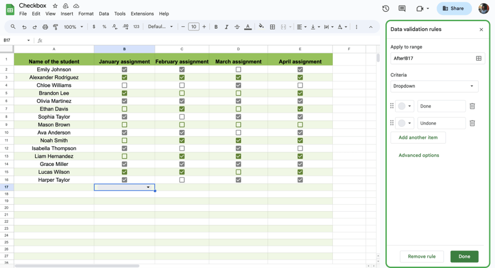 Doğrulama kuralları ekleme